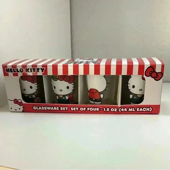 Sanrio Other - New! Hello Kitty Sanrio Shot Glasses